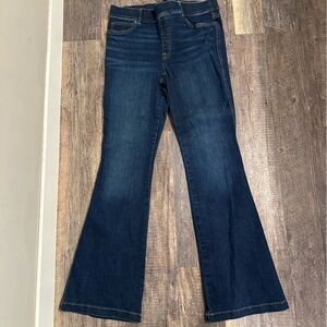 SPANX Dark Blue Flare Women's Jeans